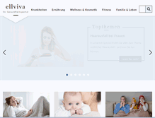 Tablet Screenshot of ellviva.de